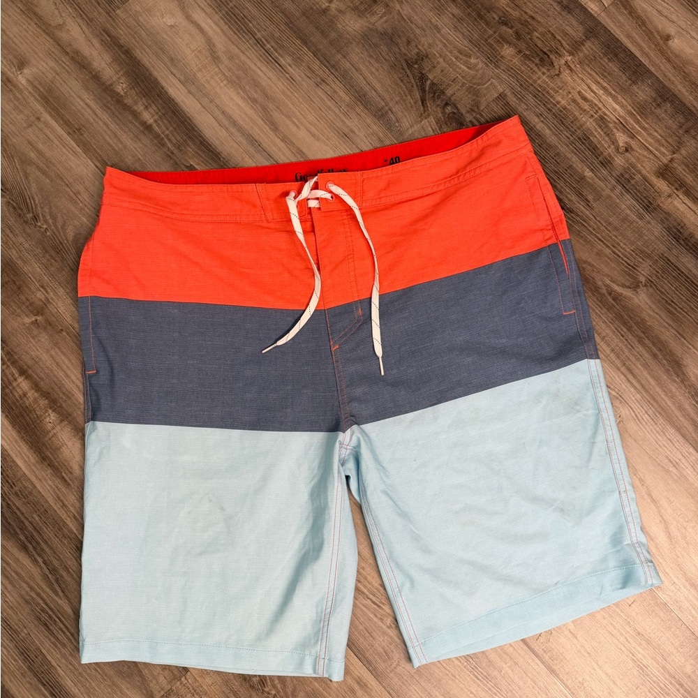 Goodfellow & Co Men's Tri-Tone Swim Shorts